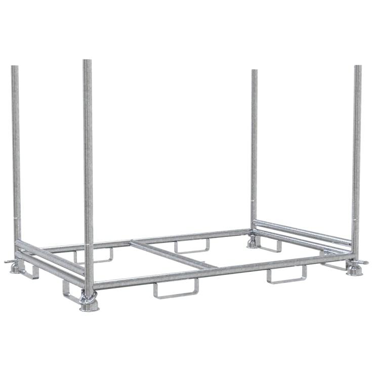 Schake transport-/opbevaringsstativ til spærrebomme, med tværrør