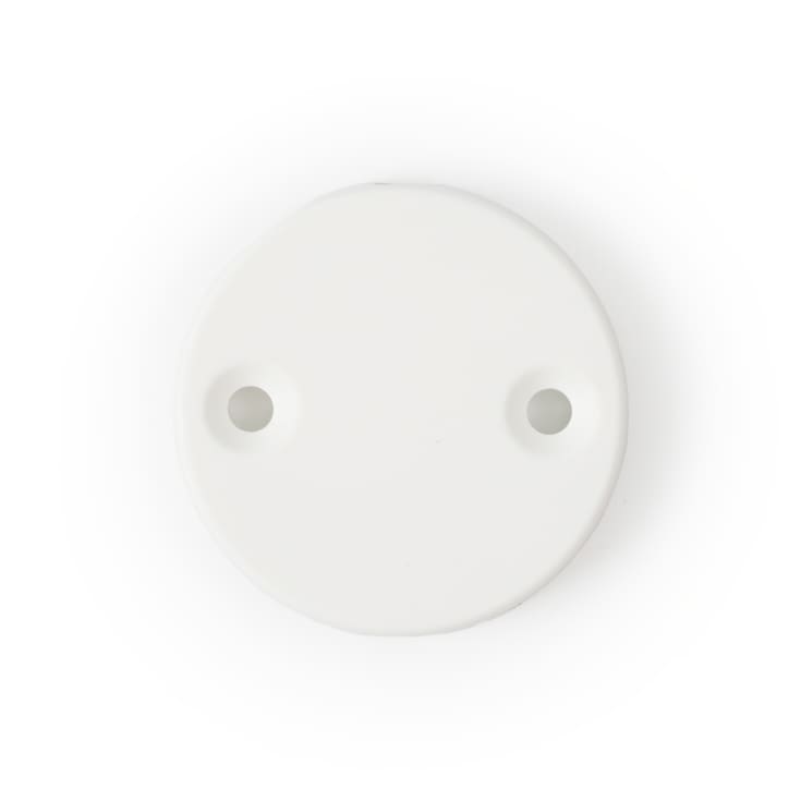 Evit ledningsholder, hvid