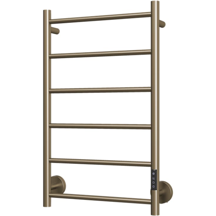 TVS Plus 6 håndkletørker, 50x80 cm, børstet gull