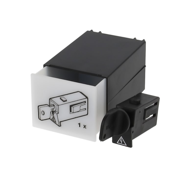 12 stk Tytan II Blokeringsskuffe i kunststof