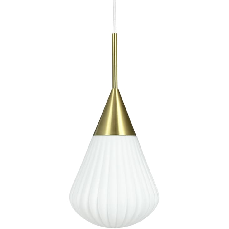 Dyberg Larsen ballon small pendel opal/ messing