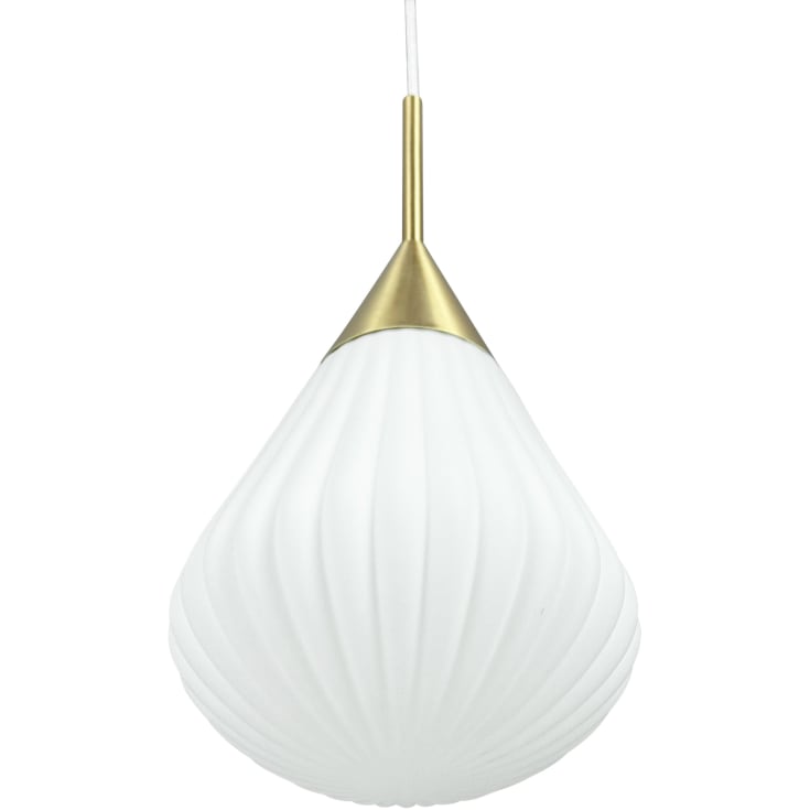 Dyberg Larsen ballon small pendel opal/ messing