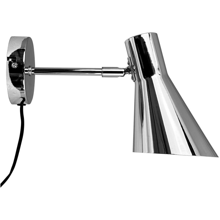 Dyberg Larsen DL12 vegglampe, krom