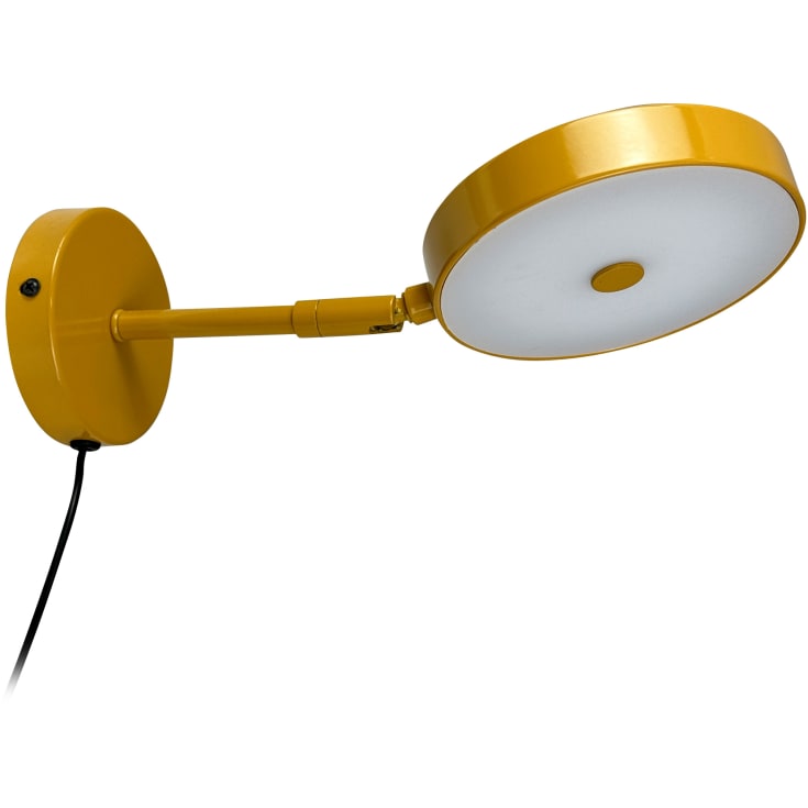 Dyberg Larsen Starlight vägglampa, gul