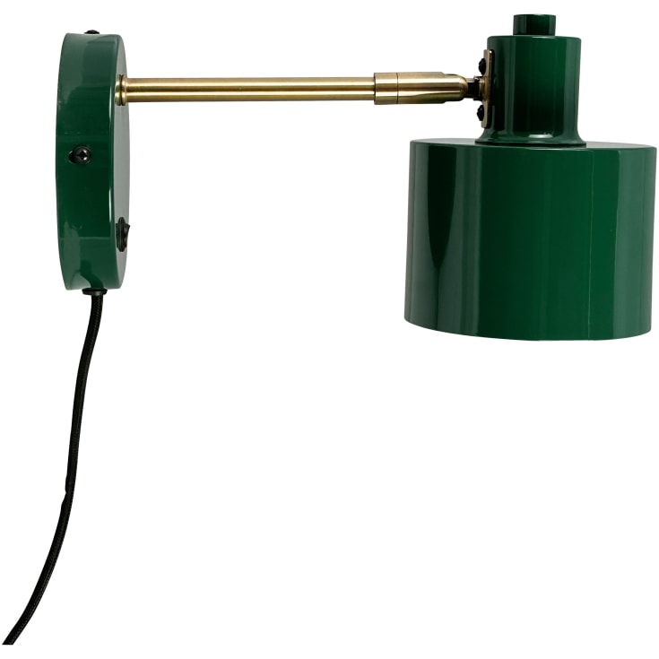 Dyberg Larsen Ocean vägglampa, grön