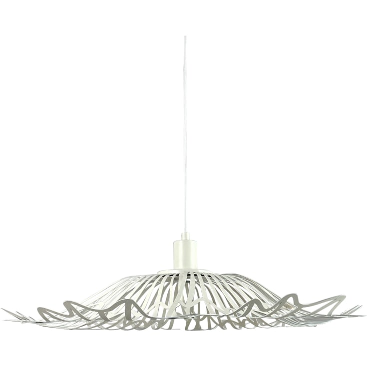 Dyberg Larsen Flora pendel, hvid, Ø60 cm