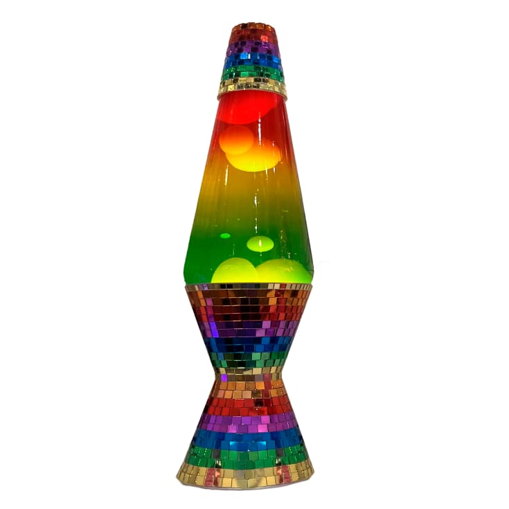 Veli Line Disco lava lampe rainbow mosaik