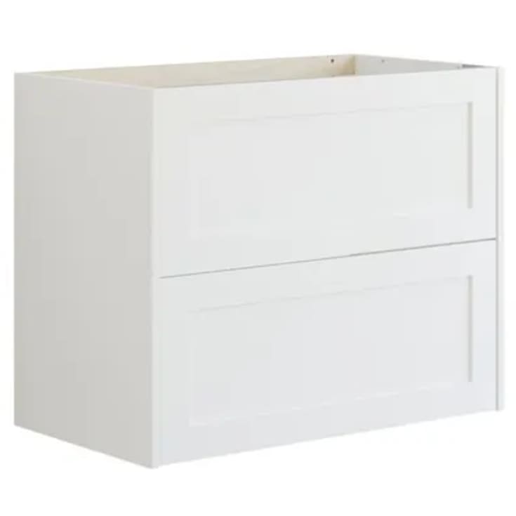 Dansani Luna underskab, 80x44 cm, mat hvid