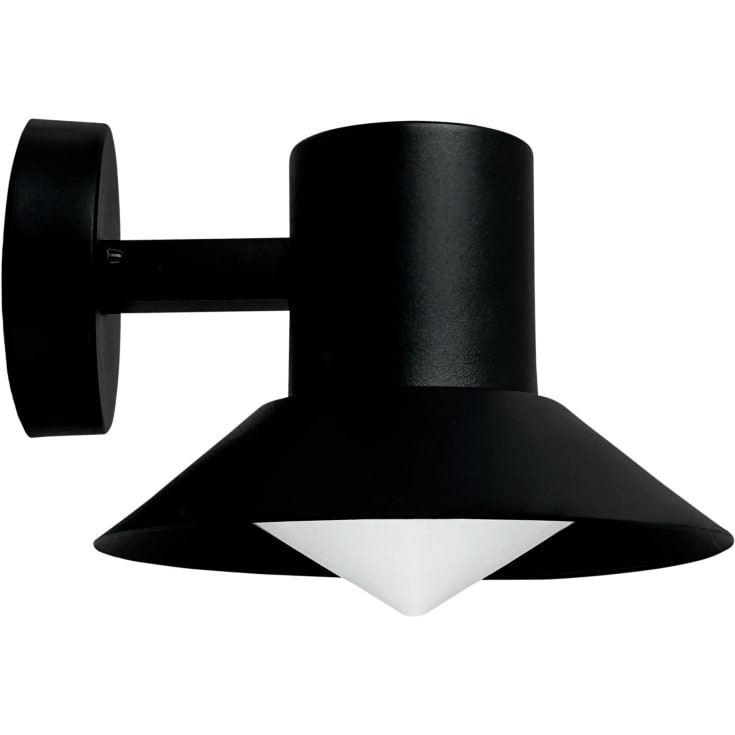 Dyberg Larsen Venice vägglampa utomhus, svart