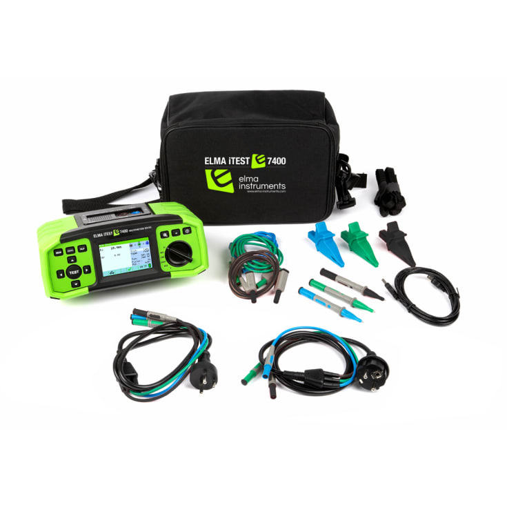 Elma iTest 7400 installationstester