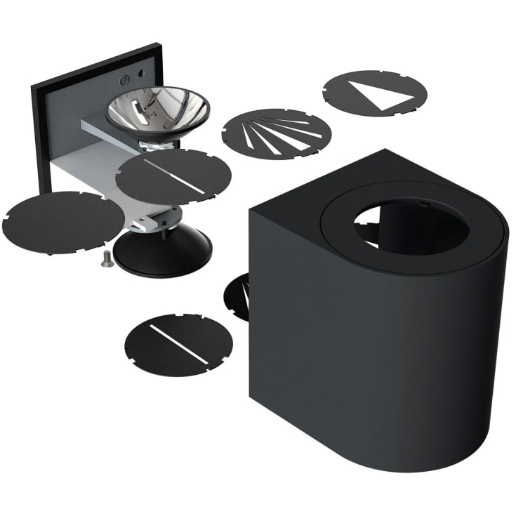 Nordlux Canto 2 utelys vegg, galvanisert stål