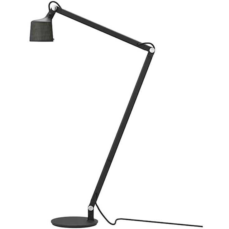 Vipp 525 gulvlampe, sort