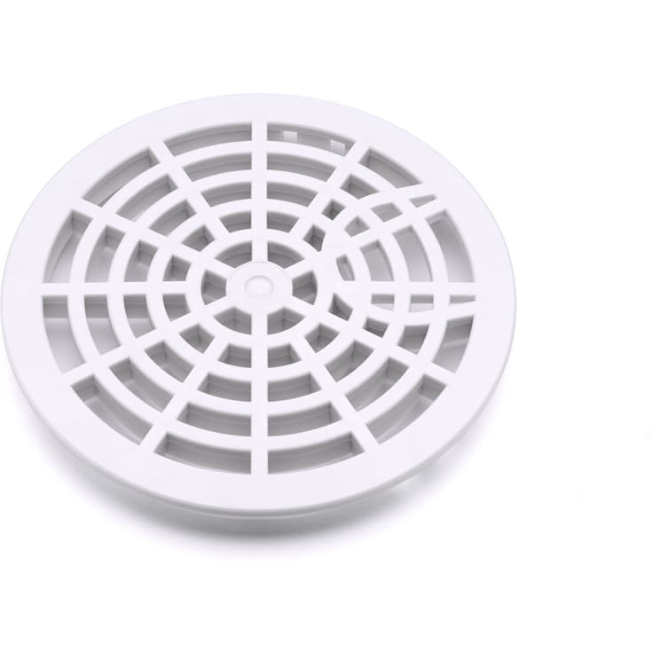 Purus MaxiFlex afløbsrist, Ø150 mm, hvid