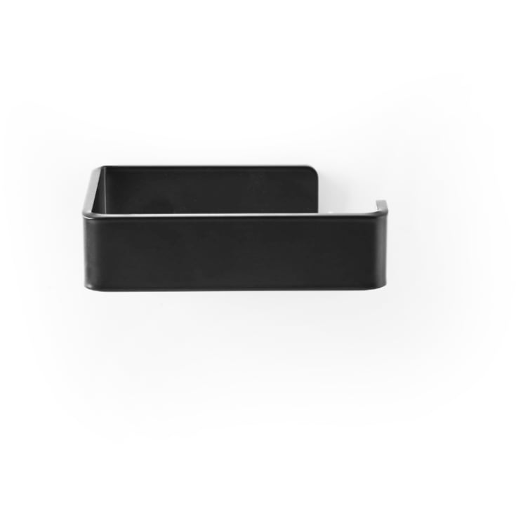 Bastant Design toiletrulleholder, højre, mat sort