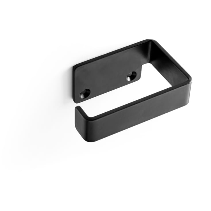 Bastant Design toiletrulleholder, venstre, mat sort