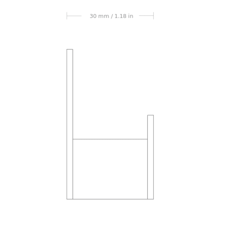 Nichba håndklædekrog, 2 stk, orange