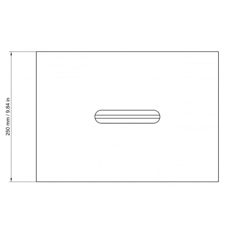 Nichba Stool skammel, hvid