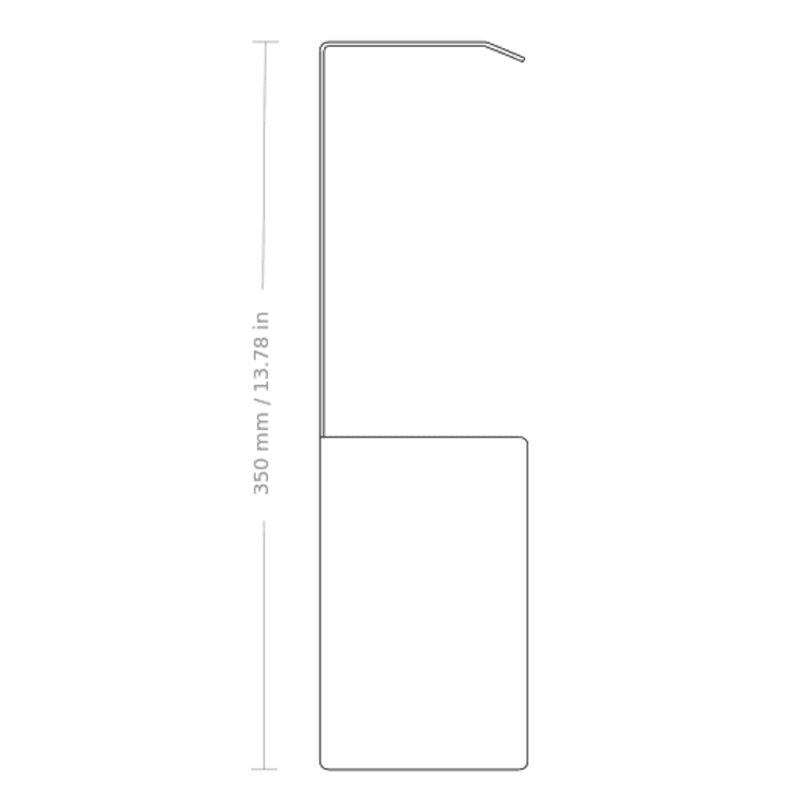 Nichba Shoe Box skoreol, 50 cm, grøn