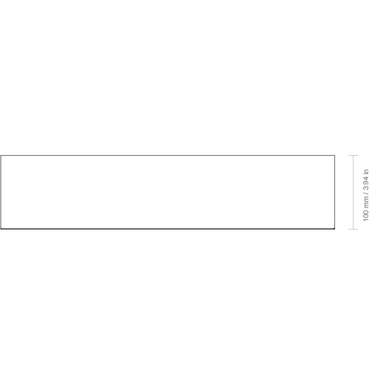 Nichba Shoe Box skoreol, 100 cm, blå