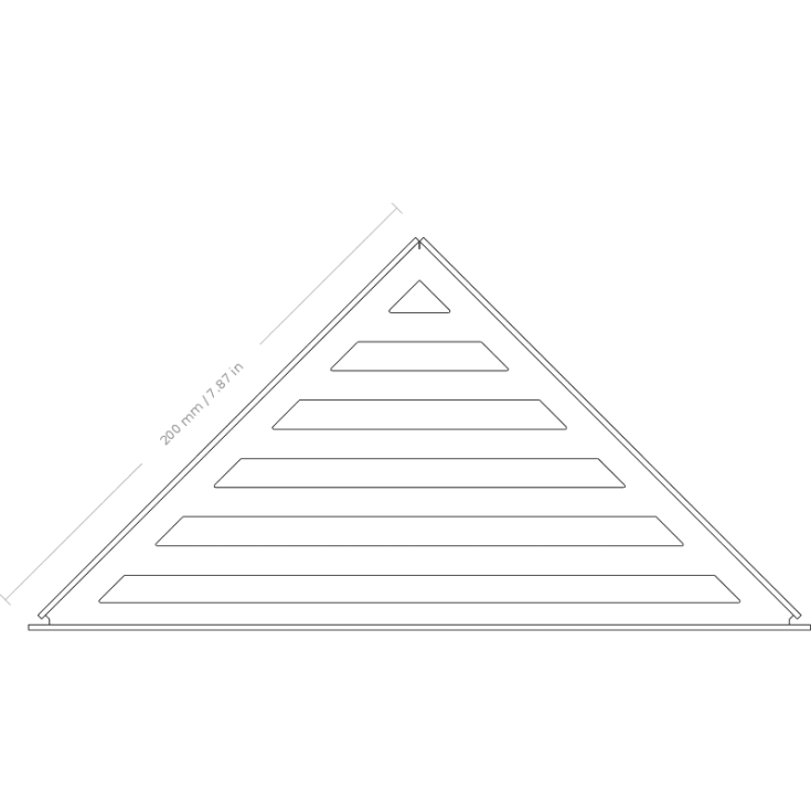 Nichba Bath Shelf Corner brusehylde, blå