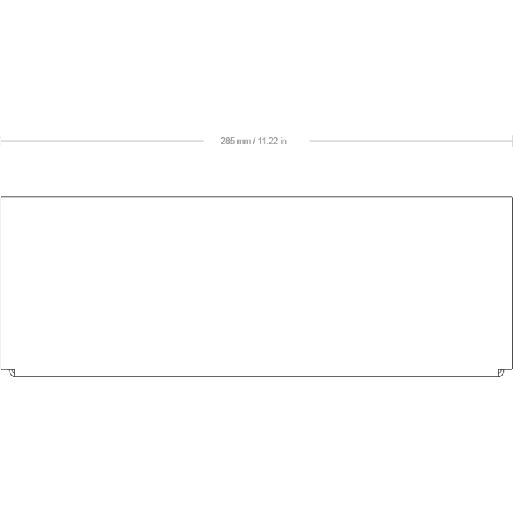 Nichba Bath Shelf Corner brusehylde, orange