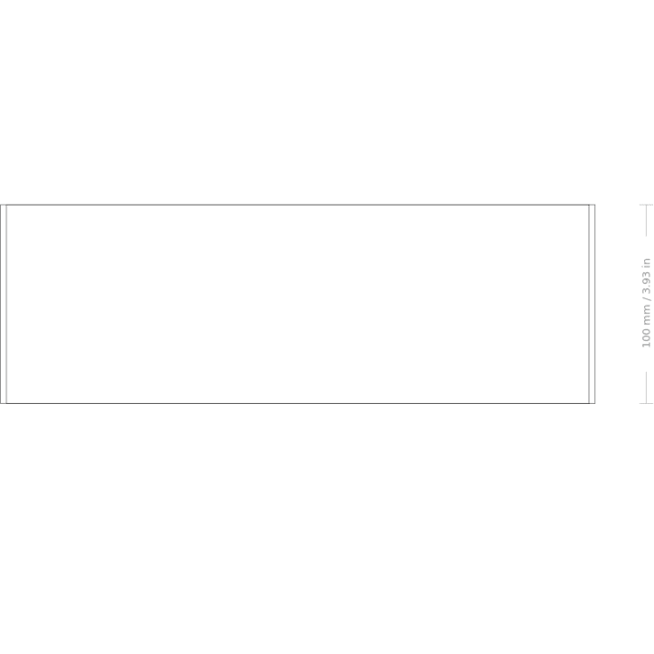 Nichba Bath Shelf 40 brusehylde, grøn