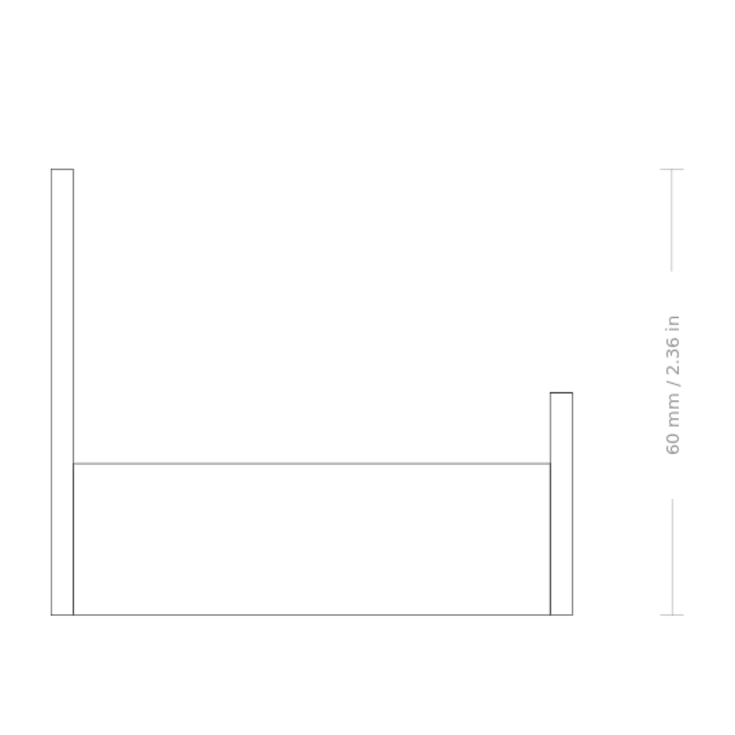 Nichba toiletrulleholder, grøn