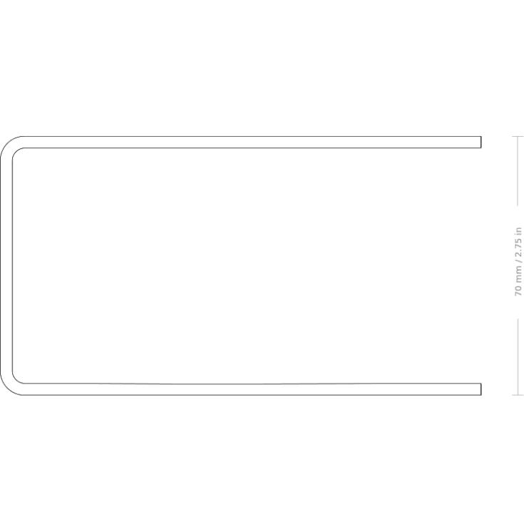 Nichba toiletrulleholder, hvid