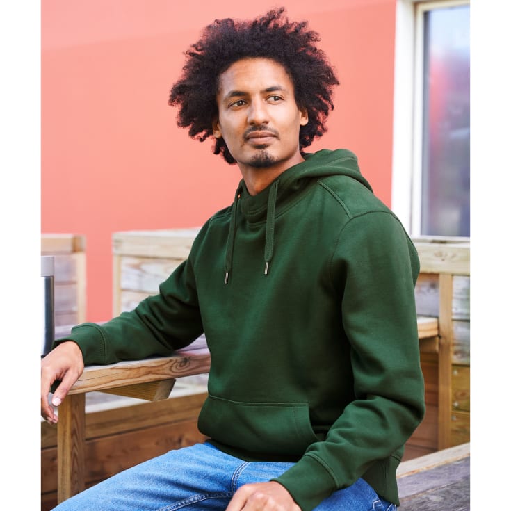 ID Core hættetrøje, Flaskegrøn, XL