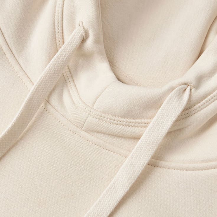 ID Core hoodie, råhvit, str. 2XL