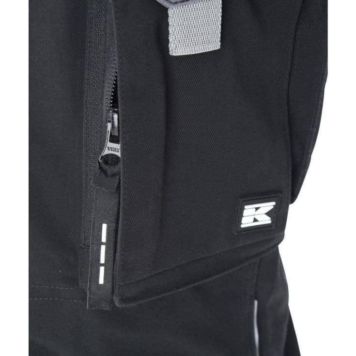 Kramp Original overalls, sort/grå, str. XS