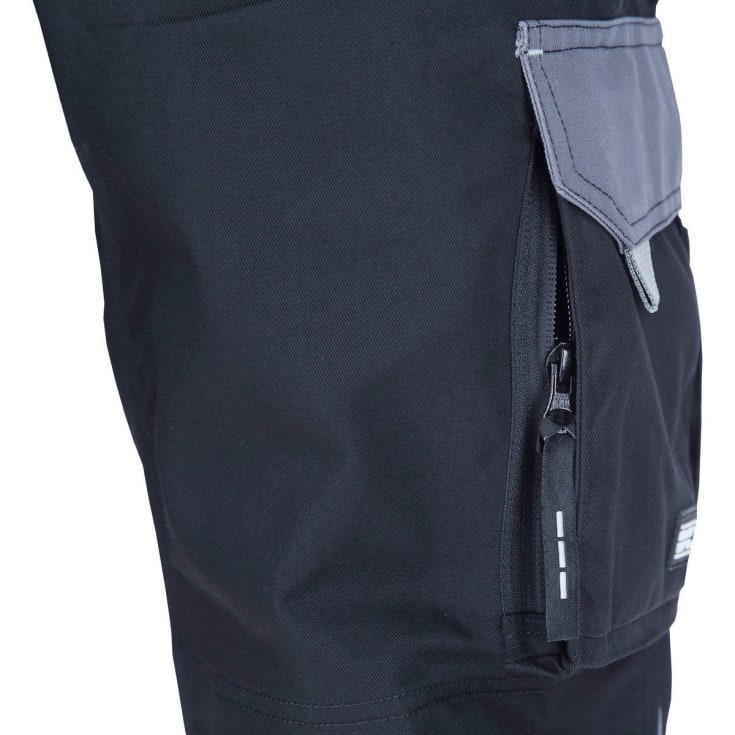 Kramp Original overall, svart/grå, st XS