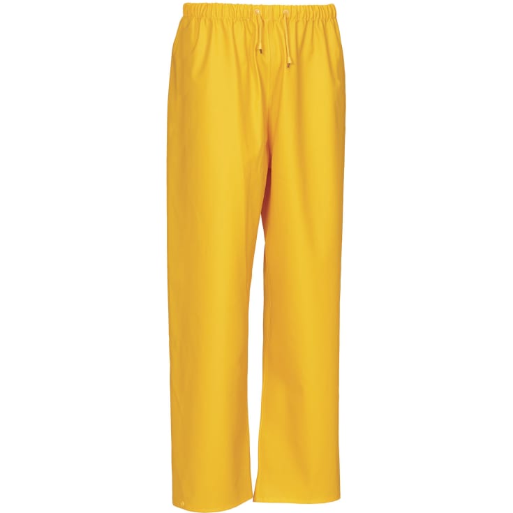 Elka Outdoor regnbukse PU/PVC, gul, str. 3XL