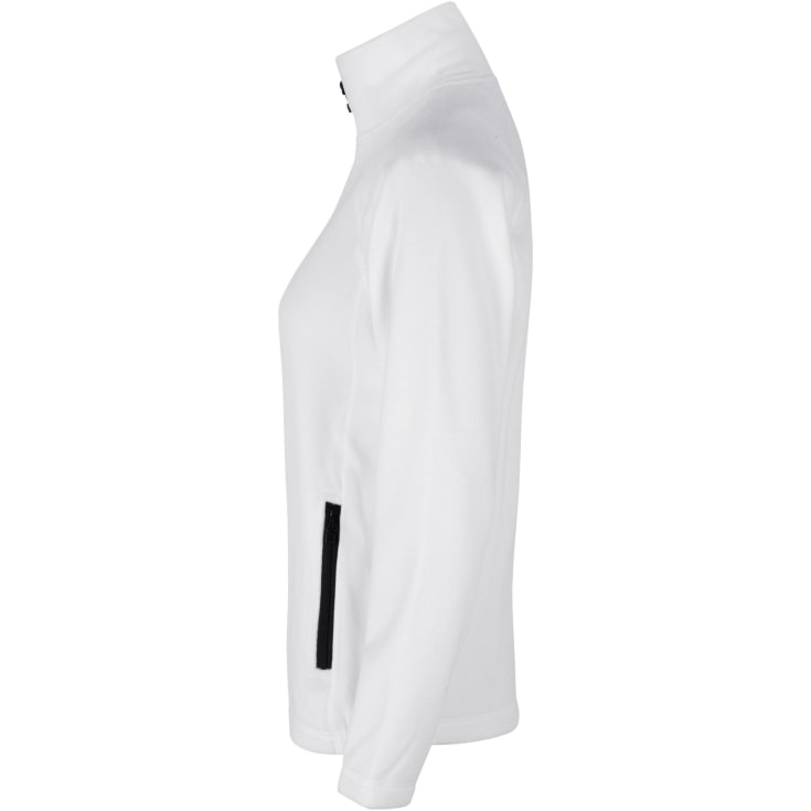 ID microfleece dame cardigan, Hvid, S