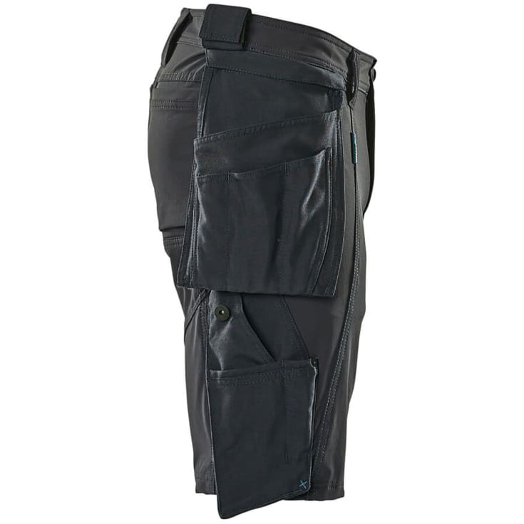 Mascot Advanced arbetsshort med stretch, marinblå, stl C44