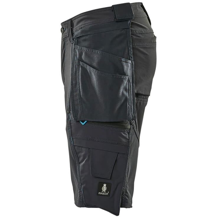 Mascot Advanced håndverkershorts med stretch, marineblå, str. C51