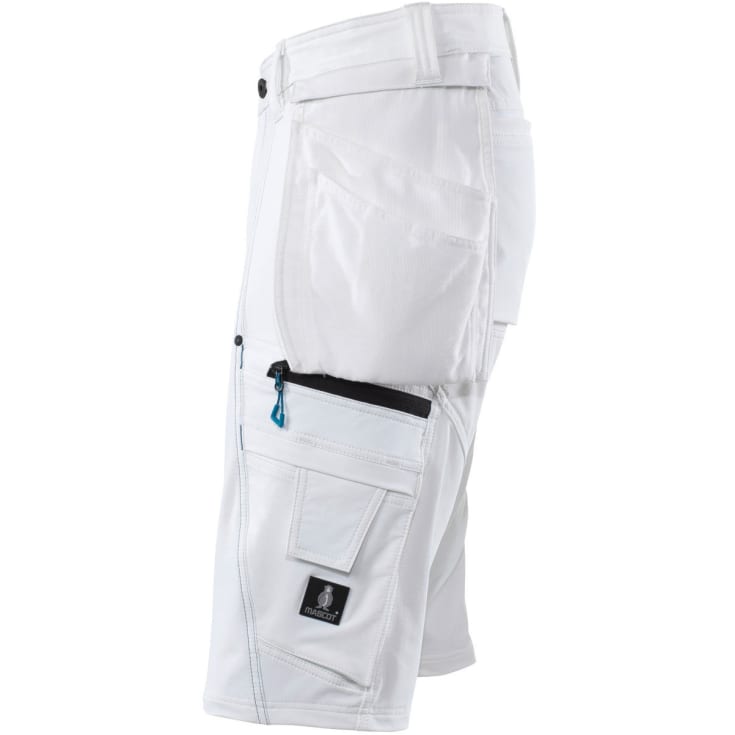 Mascot Advanced hantverksshorts med stretch, vit, st C66