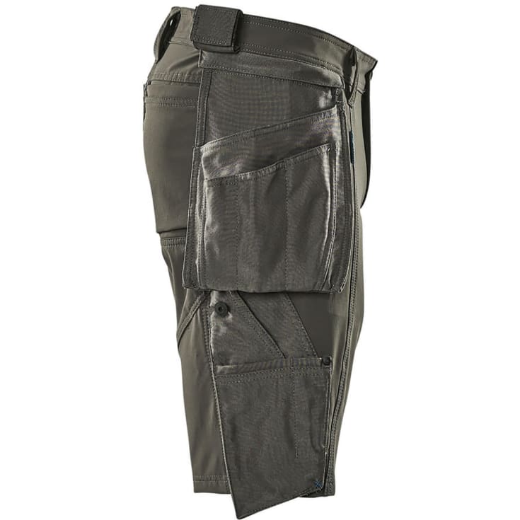 Mascot Advanced håndverkershorts med stretch, koksgrå, str. C60
