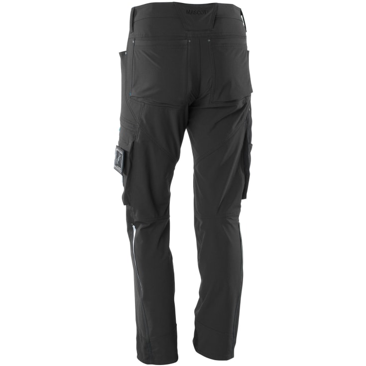Mascot Advanced servicebukse med stretch, sort, str. 82C68