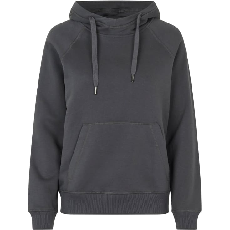 ID Core dame hoodie, koksgrå, str. 2XL