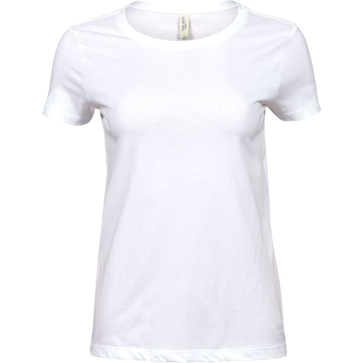 Tee Jays Luxury dame T-shirt, Hvid, XL