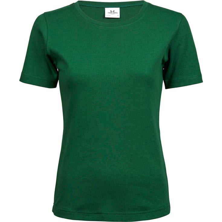 Tee Jays Interlock dame T-shirt, Skovgrøn, M