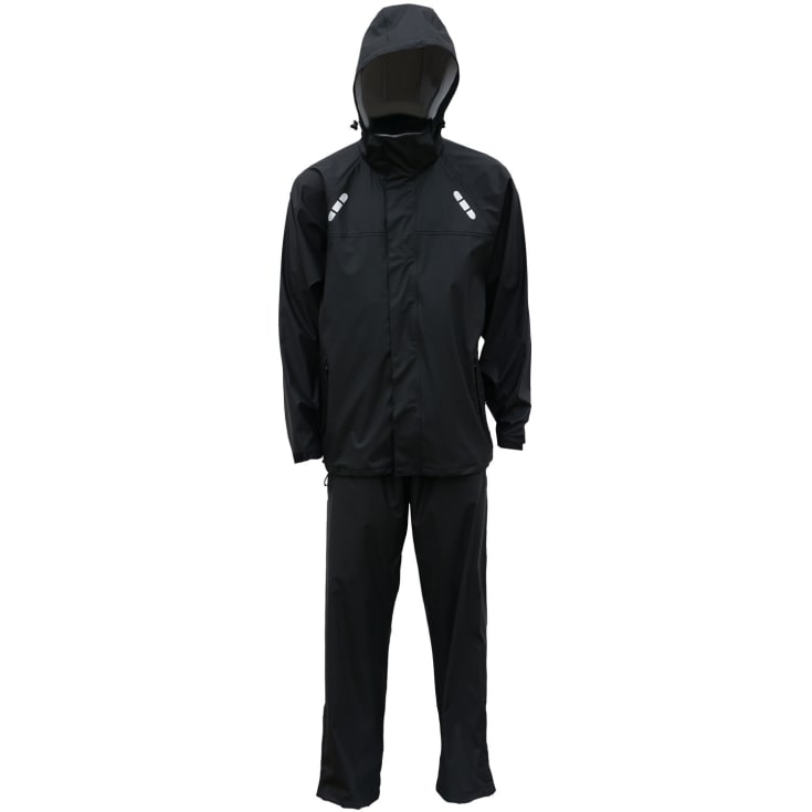 Lyngsøe LR1330 regnsæt, sort, str. 5XL