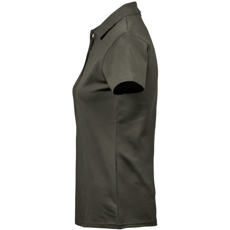 Tee Jays Luxury Stretch dame polo T-shirt, Deep Green, L