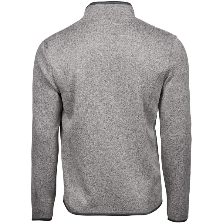 Tee Jays Aspen fleecejakke, Grå Melange, 2XL