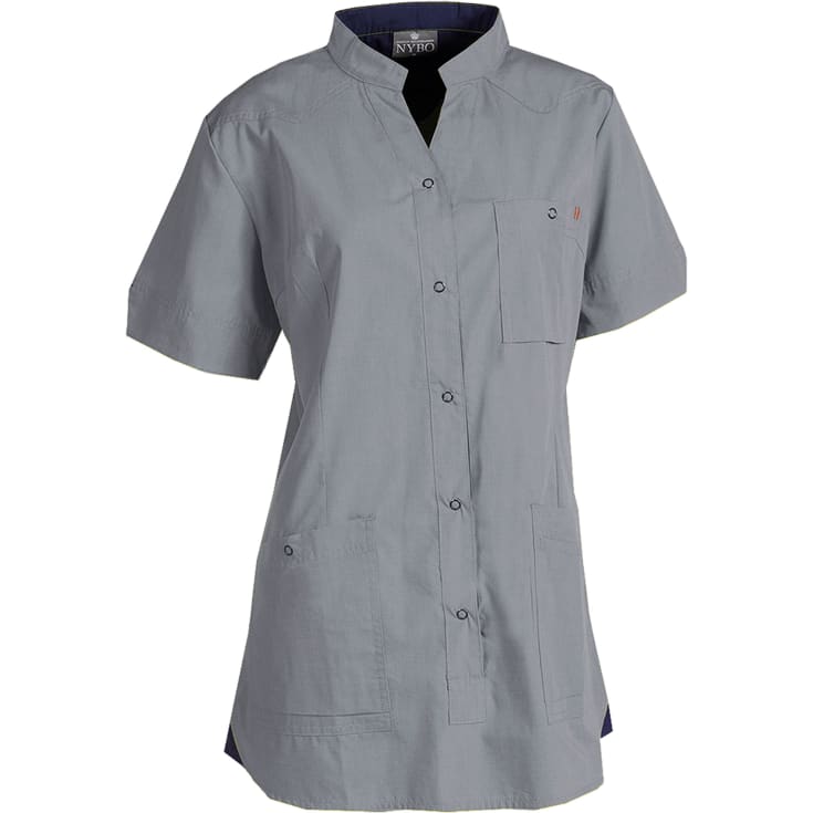 Nybo Workwear Flair dame tunika, Grå, 3XL