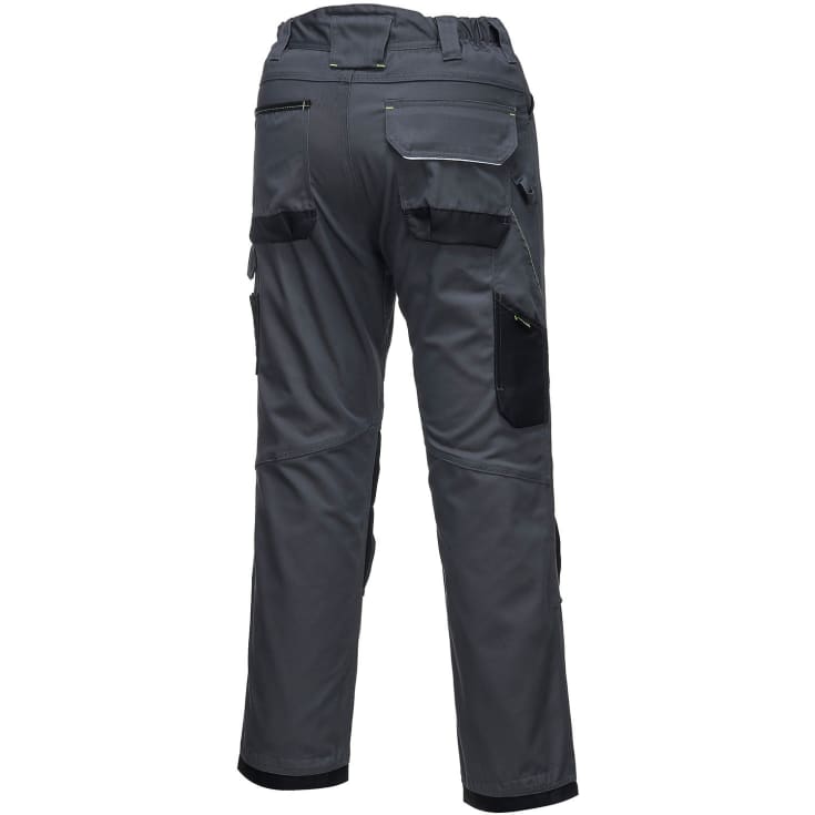Portwest Urban arbejdsbukser T601, Grå/Sort, 38