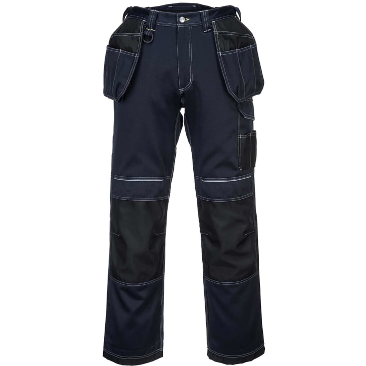 Portwest Urban håndværkerbukser T602, Marine/Sort, 32