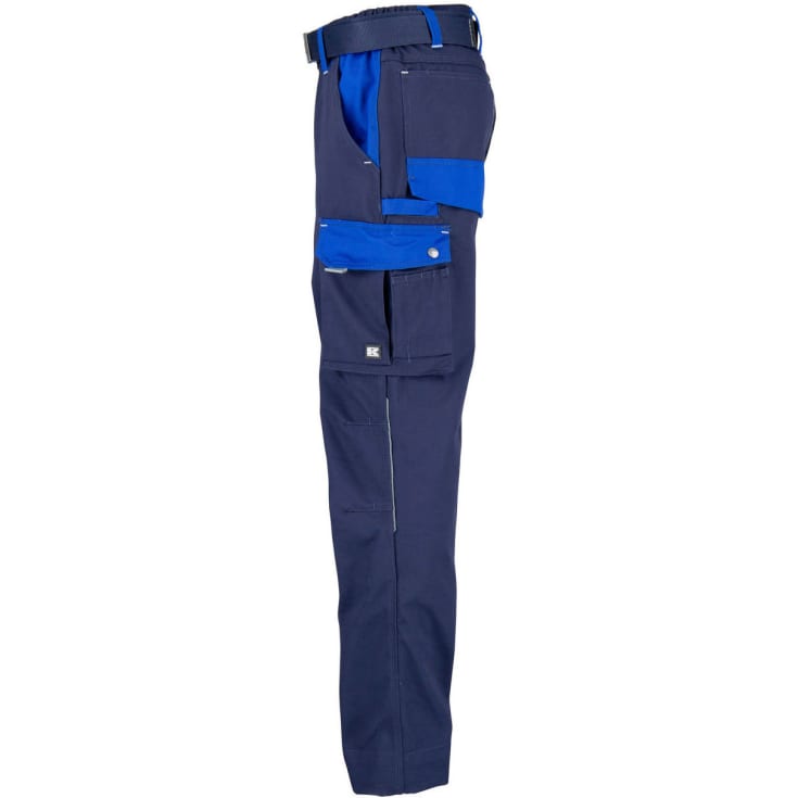 Kramp Original arbejdsbukser med bælte, Marine/Kongeblå, 3XL