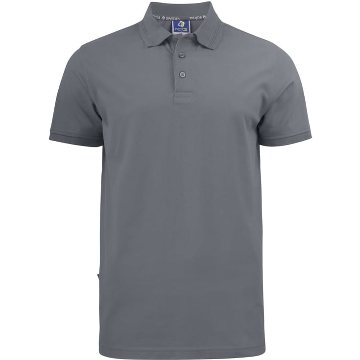 ProJob piqué polo T-shirt 2021, Grå, S
